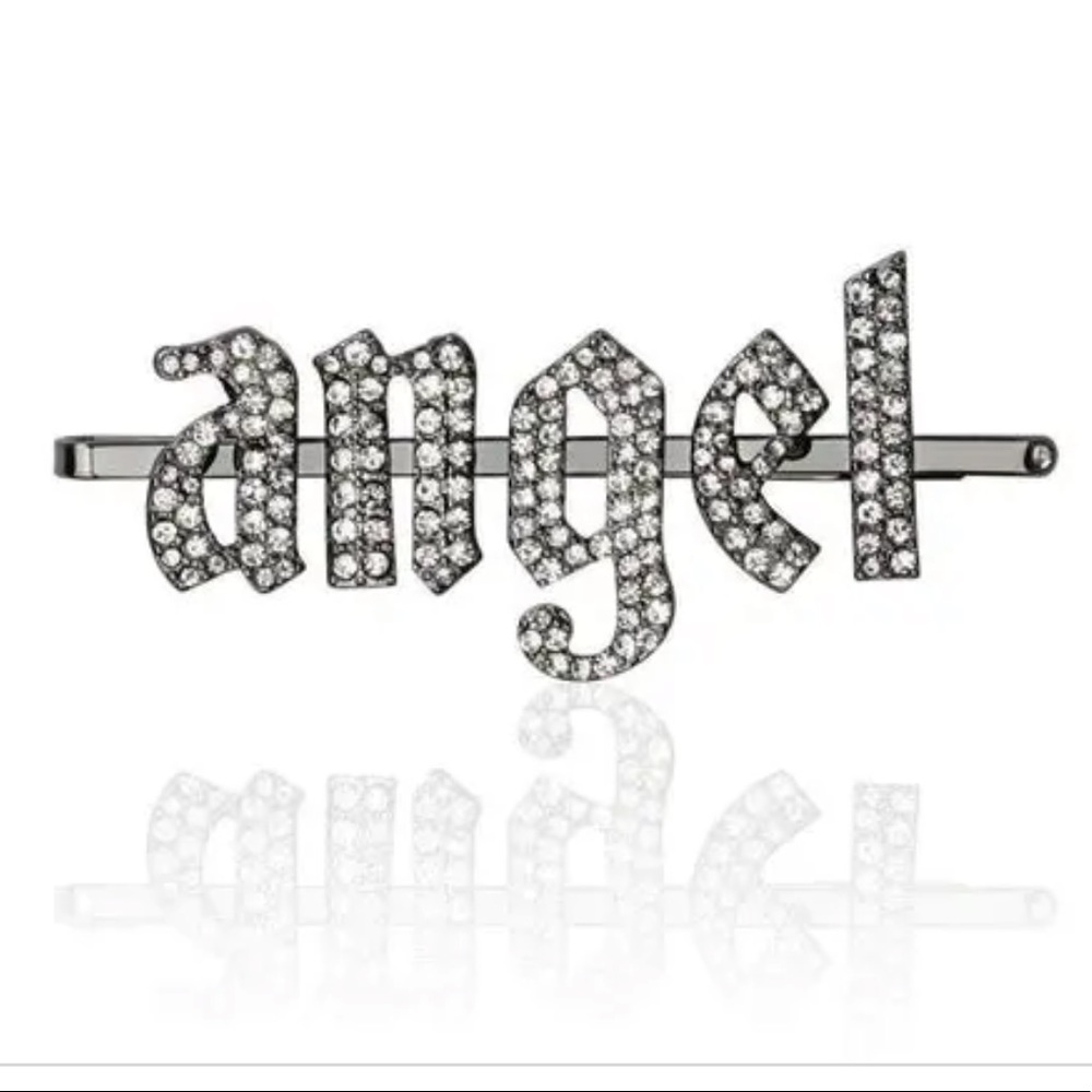 NWT Kitsch “Angel” Rhinestone Bobby Pin